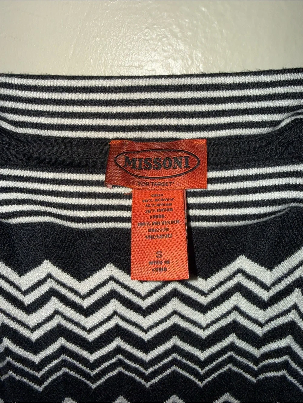 Missoni striking chevron